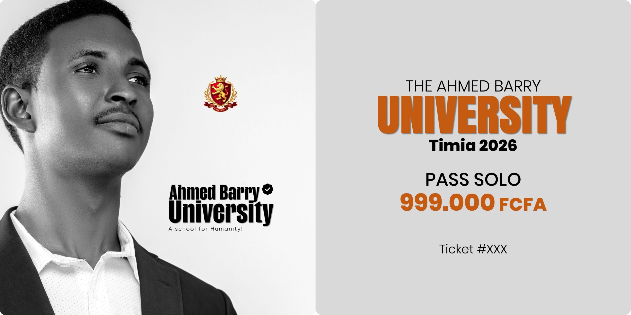 The Ahmed Barry University - Souscription