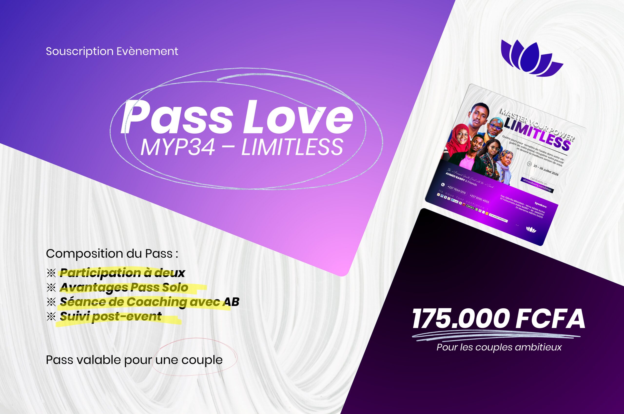 Pass Love - MYP34 : LIMITLESS